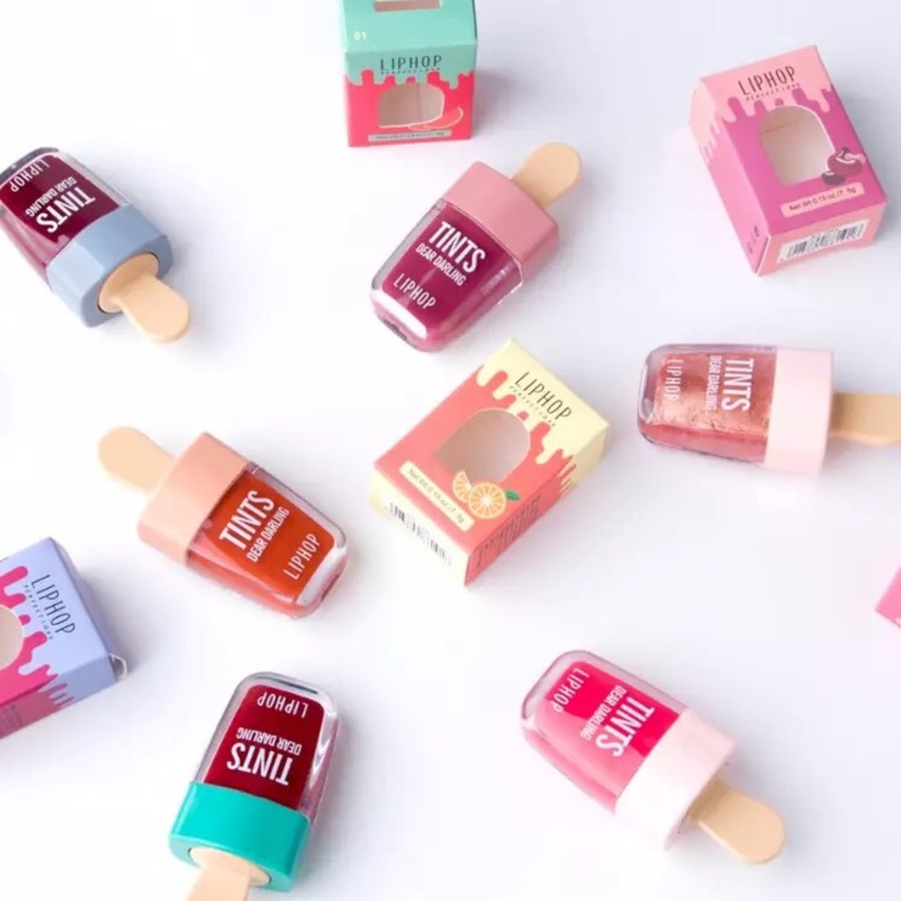 K-Beauty Ice Cream Shimmer Lip Gloss 💋